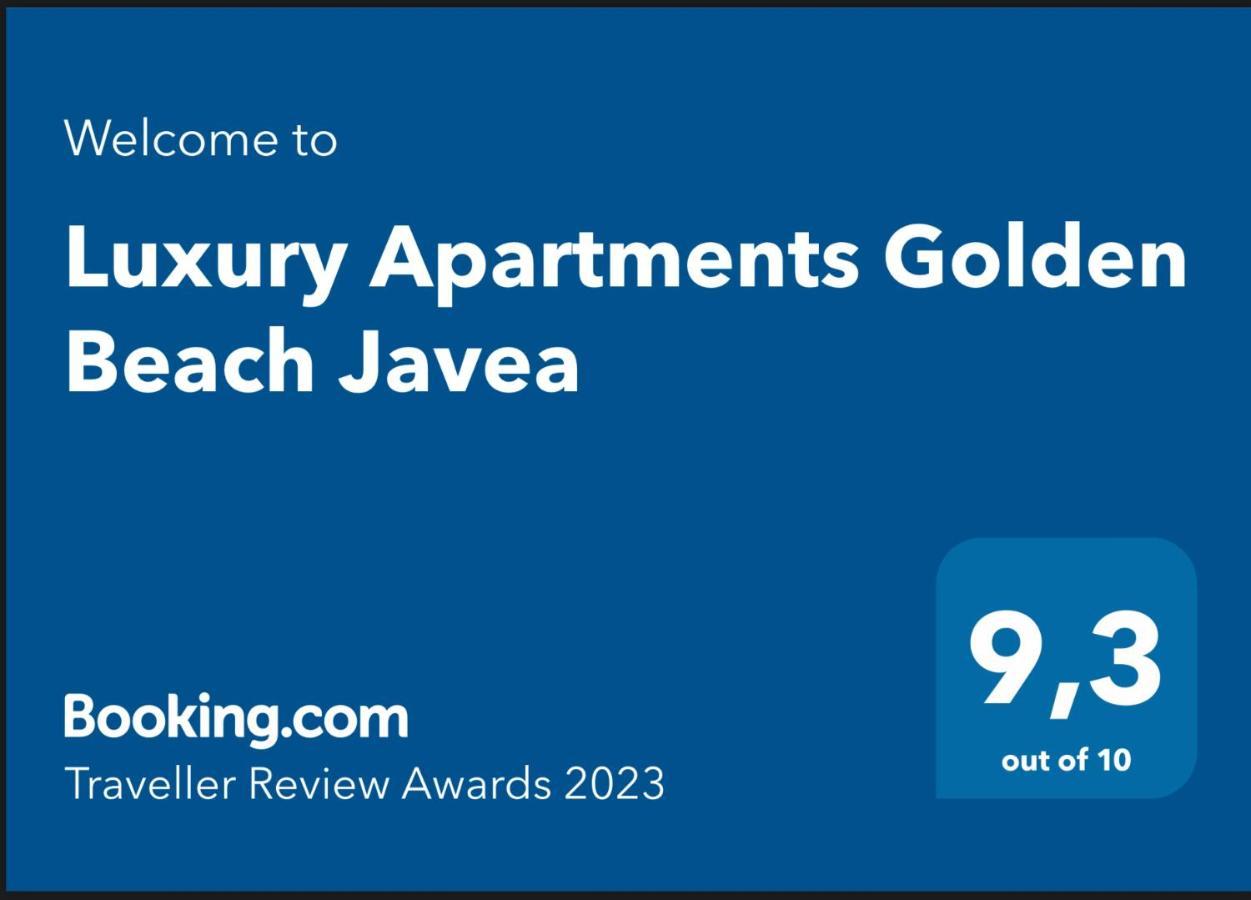 Luxury Apartments Golden Beach Xabia Bagian luar foto