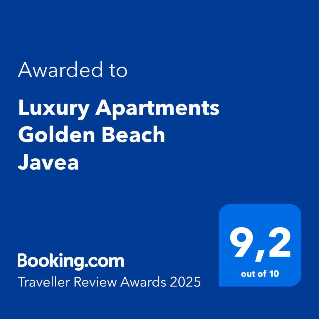 Luxury Apartments Golden Beach Xabia Bagian luar foto